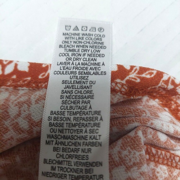 Adrianna Papell Womens 2X Stretch Pullover Top Short Layered Flutter Sleeve - Picture 9 of 9